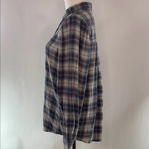 Rails Angelica Plaid Shirt, L - Picture 9 of 12